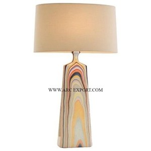 Lampu meja desain antik lampu lantai kuningan logam kualitas mewah pencahayaan ukuran besar lampu meja kamar tidur rumah dan ruang tamu