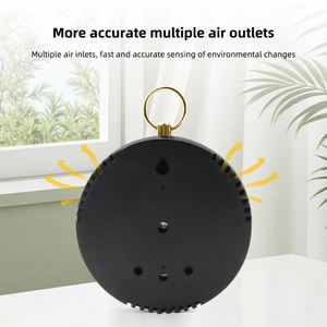 Yago Analoges Temperatur- und Feuchtigkeitsmessgerät, Batterieloser Mechanischer Hygrometer-Thermometer, für Innenräume zum Aufhängen an der Wand & Tischgebrauch - Product Image 4