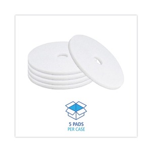 Pads de polissage et de lustrage diamantés blancs de 20 pouces pour sols en béton, marbre et granit - Lot de 5, personnalisables OEM - Product Image 4