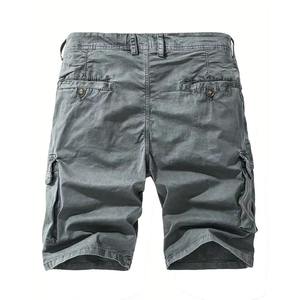 Nueva moda para hombre, pantalones cortos Cargo de verano, monos tácticos, ropa de marca holgada Vintage de talla grande - Product Image 2