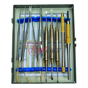 Kit de microcirugía oral, microquirúrgica recubierta de plasma Manual para injerto de tejido blando, microcirugía, juego Dental, instrumentos quirúrgicos - Product Image 6