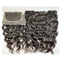 Meilleur fournisseur de cheveux indiens de temple à Chennai, cheveux bruts non traités de qualité Remy, emballage personnalisé, style ondulé naturel, double trame machine