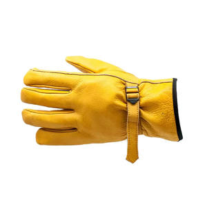 Industrial Goatskin Cowsplit cuero resistente al calor abrasión Tig Mig seguridad trabajo protección guantes para trabajo de soldadura - Product Image 2