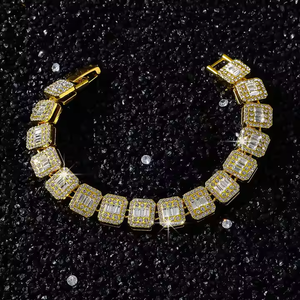 Pulsera de Plata 925 con Diamante Moissanita, Pieza de Joyería Refinada que Ofrece un Brillo Brillante, Diseño Equilibrado y Sofisticado - Product Image 4