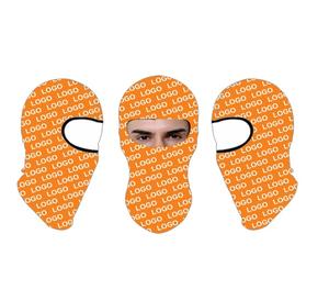 Precio bajo Pasamontañas de un agujero 100% Poliéster Deportes al aire libre Spandex A prueba de viento Senderismo Cubierta de esquí al aire libre - Product Image 1
