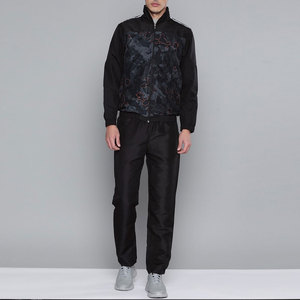 Solid Colour Men's Cotton <b>Camouflage</b> Tracksuit Stylish Hooded Outfit for Winter 100% Cotton Material - Product Image 1