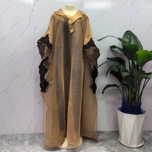 Thobe / Thawb Vente en gros Abayas Vêtements islamiques de Dubaï Abaya pour femmes robes musulmanes - Product Image 5