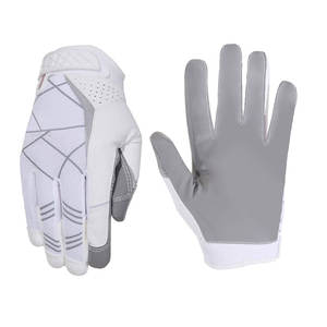 Équipements sportifs de la meilleure qualité Gants de football américain Gants de football américain à paume en cuir - Product Image 1