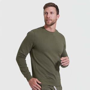 Sudadera con forro polar de moda en estilo de cuello redondo, Jersey unisex con tacto suave, ideal para capas y trajes de calle - Product Image 1