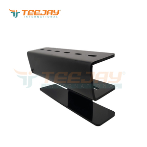 Soporte de Acrílico Negro de la Mejor Calidad para Pinzas de Cejas y Pestañas, Exhibidor Decorativo de Seis Orificios para Pinzas - Product Image 2