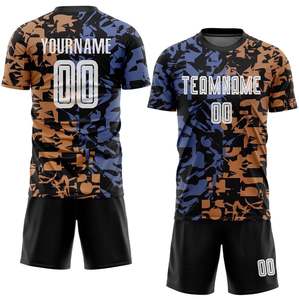 Conjunto de Jersey transpirable para adultos, ropa de fútbol cómoda y personalizada al por mayor, con uniformes deportivos, kit de fútbol y trajes de Club - Product Image 3