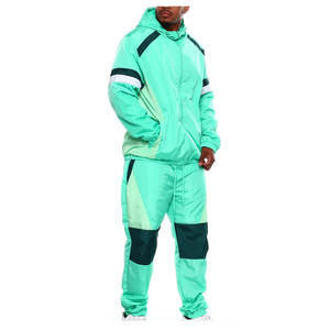 Nouveaux survêtements coupe-vent élégants et écologiques lourds pour la formation des hommes en plein air deux pièces fabriqués au Pakistan - Product Image 3