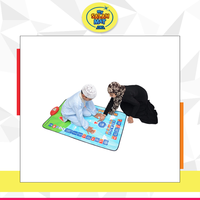 Revendeur de quantité en vrac souple de tapis de prière électronique interactif intelligent pour enfants pour la prière musulmane chambre salon porte de chambre d'enfants