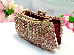 Pochettes de soirée en diamant pour femmes, sacs à main Bling en cristal, sac à main de fête de mariage, enveloppe nouvelle mode pour femmes - Product Image 6