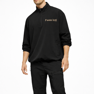 Conjunto de Chándal Personalizado para Hombre, Venta al por Mayor OEM, Top con Cierre de Cremallera de un Cuarto, Pantalones, Proveedor Estadounidense, Ropa Urbana B2B, Fabricante Y2K - Product Image 1