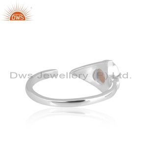 Nueva llegada Arrowhead Collection Ring 925 Anillo de plata esterlina Proveedor de fabricación de piedras preciosas naturales - Product Image 2