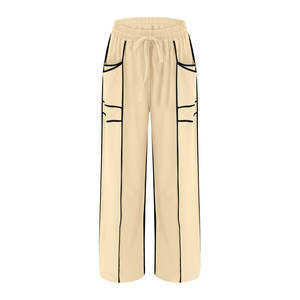 ¡Novedad de 2025! Pantalones de chándal holgados para mujer, pantalones de chándal holgados cortavientos de algodón puro pesado de alta calidad para mujer - Product Image 3