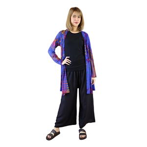 Napat Clothing Tie Dye Kimono de manga larga Spandex Listo para enviar - Product Image 1