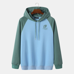 Sweat à capuche polaire respirant écologique pour homme, coupe classique, style streetwear hiver, personnalisable numériquement - Product Image 1