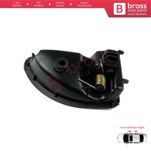 Manija interior derecha de la puerta BDP91 color negro para Kangoo MK1 KC FC Twingo MK1 C06 S06 Kubistar X76 8200259376 - Product Image 6