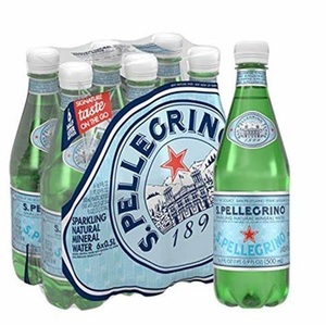 Agua mineral natural con gas San Pellegrino al por mayor, agua de manantial de Fiji en botellas de vidrio - Product Image 4