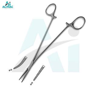 Fórceps de arteria Adson de acero inoxidable ALMAC, instrumento quirúrgico de alto grado para un control preciso en el cuidado médico y veterinario - Product Image 6