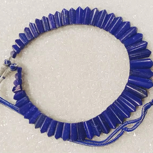 Collar de pera de agua dulce y piedras preciosas de lapislázuli de alta calidad, regalo de fiesta Unisex, collar de estilo superior hecho a mano - Product Image 5