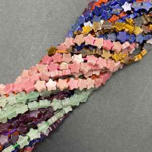 Cuentas de Estrella Raras, Piedra Preciosa de Energía Curativa, Material Espiritual Clásico, Meditación, Bienestar, Joyería, Artesanía, Uso Ritual, Poder, Tendencia, IGI - Product Image 3