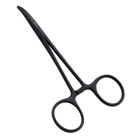 Private Label Hoge Kwaliteit Roestvrij Staal Hemostatische Mug Forcep Recht 9Cm Vissen Forceps Chirurgische Instrumenten