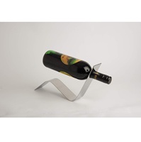 Porte-bouteille de vin à cadre de cycle à thème doré pour bar hôtel restaurant accessoires de bar décoratifs
