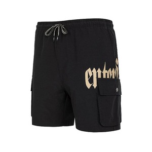 Short de sport décontracté à motif floral pour hommes 100% coton Vente en gros écologique - Product Image 4