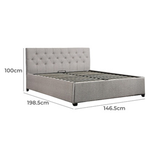 Lit superposé Triple pour enfants, lit superposé avec meuble de chambre à coucher moderne en bois massif Usa Stock - Product Image 4