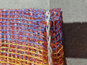 Vente en gros 100% Sac plastique écologique robuste léger 100mm X 60mm Taille 50Kgs Capacité pour emballage textile - Product Image 3