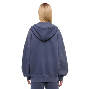 Sudadera con Cremallera para Mujer, Invierno, 100% Algodón, Casual, Ecológica, Transpirable, de Secado Rápido, con Logotipo Frontal Personalizado, Alta Calidad - Product Image 4
