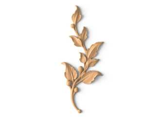 2025 Customized Solid Wood Floral Carving Onlays Sculpture <b>Kitchen</b> <b>Furniture</b> Cabinet Decoration Wood Applique Home <b>Furniture</b> - Product Image 3