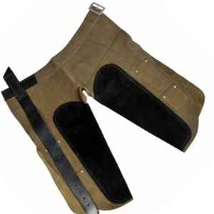 Tablier de maréchal-ferrant en cuir-Protection durable des sabots pour les professionnels Tablier de toilettage des chevaux de qualité supérieure - Product Image 5