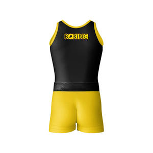 Uniformes de Boxeo 2026, Nueva Moda, Mejor Calidad, Venta al Por Mayor, Hechos a Medida, Elásticos, Ligeros, Transpirables, 100% Poliéster - Product Image 6