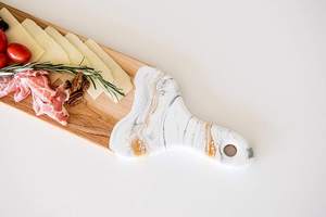 Nueva llegada 2025 resina epoxi y tabla de cortar de madera con tarifa al por mayor por ZAM IMPEX - Product Image 5