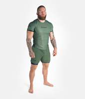 Rashguard professionnel sans Gi pour hommes, vêtements d'entraînement de grappling, vêtements de sport