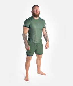 Vêtements de sport MMA de compression respirants et confortables unisexes, fabriqués directement par l'usine OEM, pour le BJJ et les arts martiaux - Product Image 4