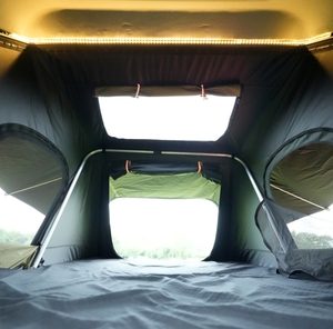 Chất lượng cao vỏ cứng nhôm mái Lều Sản xuất tại Trung Quốc sản xuất bán buôn vỏ cứng bên mở lều - Product Image 6