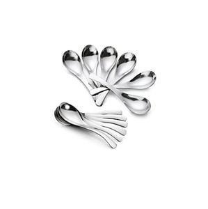 Cuchara de cocina de acero inoxidable para el hogar y el restaurante, cuchara de sopa hecha a mano de acero inoxidable para venta al por mayor - Product Image 6