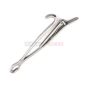 Fórceps de sujeción de hueso Kern Manual alemán de acero inoxidable de 7 pulgadas de calidad superior, instrumentos quirúrgicos de trinquete para ortopedia - Product Image 3