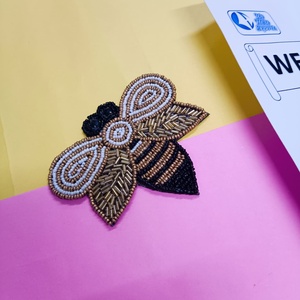 ที่รองแก้วชาผึ้งทำด้วยมือสำหรับตกแต่งโต๊ะอย่างหรูหราทำจากลูกปัดแก้วพรีเมี่ยมเหมาะสำหรับเป็นของขวัญและตกแต่งบ้าน - Product Image 4