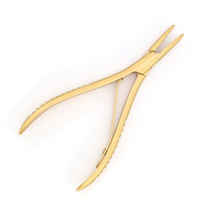 Premium Quality Material Made Hair Extension <b>Pliers</b> Fully Customized Logo Printing Hair Extension <b>Plier</b> - Product Image 3