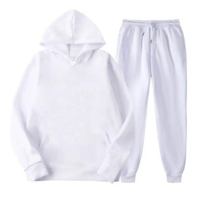 Ensemble de survêtement d'hiver personnalisé en coton respirant pour hommes, idéal pour le sport et le fitness - Product Image 2