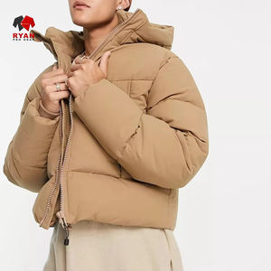 Veste d'hiver matelassée pour homme, personnalisation de la marque, tissu respirant, design léger et isolé - Product Image 5