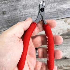 Tronex Chain Nose Stubby <b>Pliers</b> Stainless Steel Yellow Handle Fine Precision Jewelry Ring Making Wire Bending Tool Compact - Product Image 4