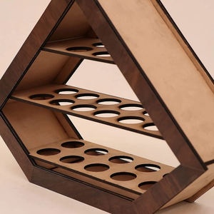 Plateau à œufs en bois de haute qualité pour le stockage des œufs pour les accessoires de cuisine à domicile Support de plateau à œufs de qualité supérieure à un prix raisonnable - Product Image 1