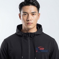 Ensemble coupe-vent imprimé à capuche haute performance et écologique pour homme – Tenue décontractée quotidienne en matière respirante et légère